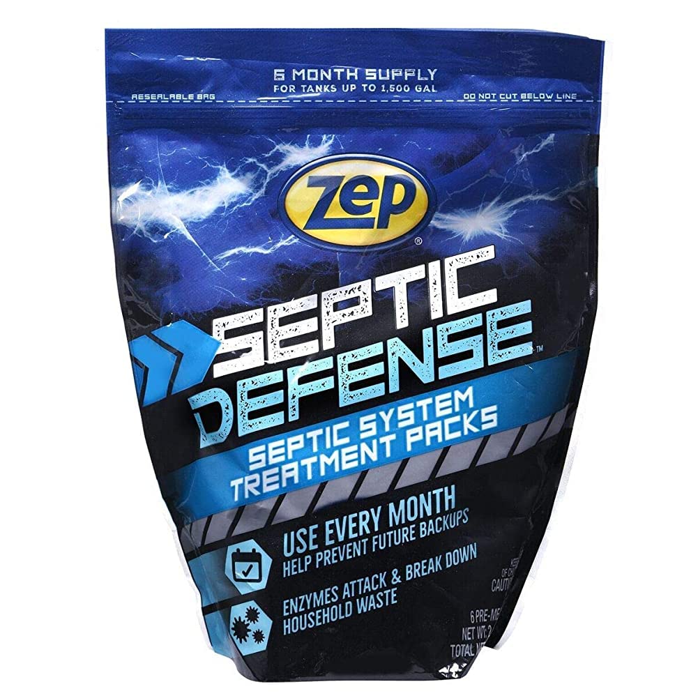 Amazon.com: Zep Septic Defense System Treatment Dissolvable Packs